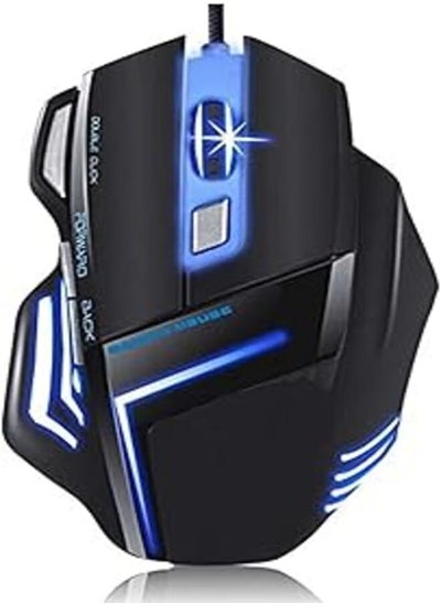 Buy USB Wired Optical Gaming Mouse 3200 DPI for PC Laptop in Egypt