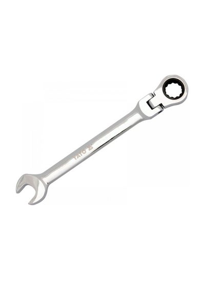 Buy Yato Flexible Combination Ratchet Wrench 18mm W/plastic Hanger Yt-1684 in UAE