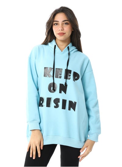 Buy Women Closed Printed Hoodie in Egypt