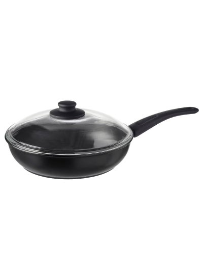 Buy HEMLAGAD Sauté pan with lid, 26 cm in UAE