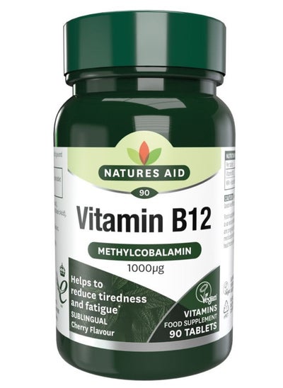 Buy Aid Methylcobalamin Vitamin B12 1000Mg Sublingual 90 Tablets in UAE