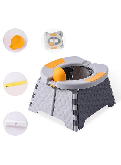 Buy Portable Potty for Toddler Travel, Kids Travel Potty, Foldable Toilet Seat, Baby Potty Training Toilet for Outdoor and Indoor Easy to Clean in Saudi Arabia