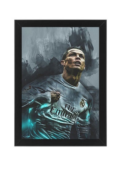 اشتري Cristiano Ronaldo Wall Art Poster Frame في مصر