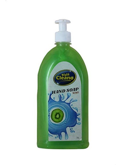 Buy Cleano Liquid Hand Soap with Kiwi Scent - 1 liter in Egypt