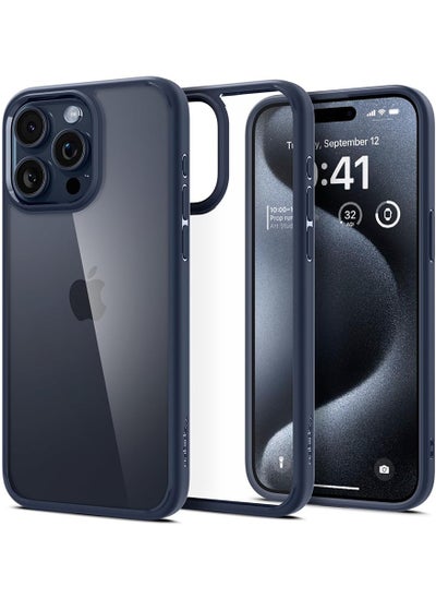 اشتري Ultra Hybrid for iPhone 15 PRO Case Cover - Navy Blue في الامارات