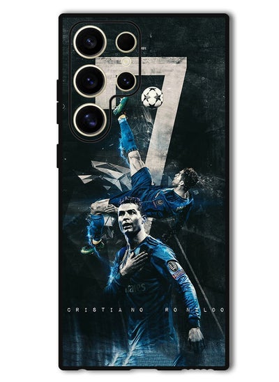 Buy Protective Case Anti Scratch Shock Proof Bumper Cover For Samsung Galaxy S24 Ultra Ronaldo 3 in UAE