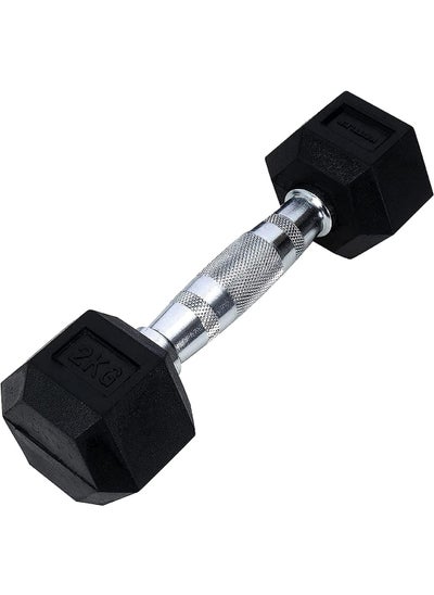 Buy Hexagonal Dumbbells for Exercise, 2kg in Saudi Arabia