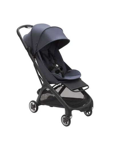 اشتري Butterfly Complete Me Stroller - Black/Stormy Blue في الامارات