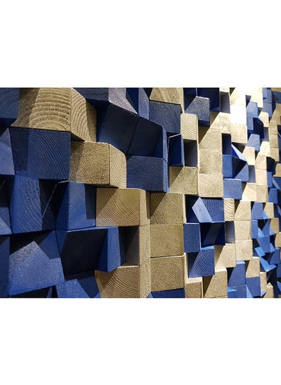 اشتري Blue And Grey Sound Diffuser By Woodeometry في مصر