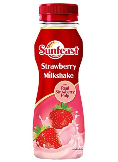 Buy Sunfeast Strawberry Milkshake 180ml in UAE