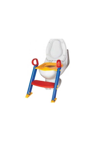 Buy Kids Toilet Trainer Seat with Steps in UAE