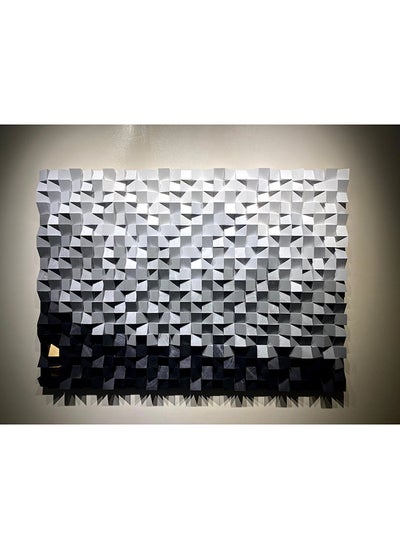 اشتري Black And White Wood Wall Art By Woodeometry في مصر