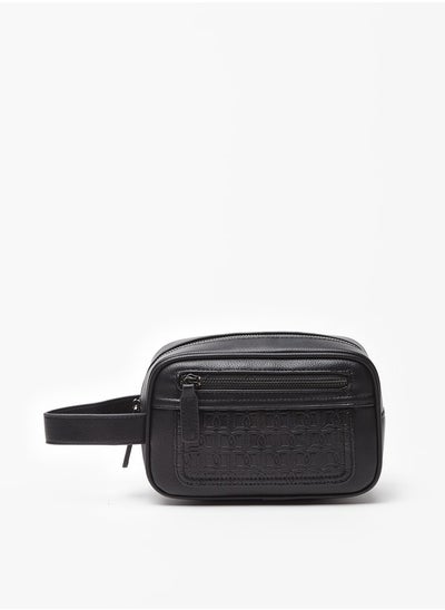 اشتري Men's Monogram Pouch with Zip Closure and Wristlet Strap في السعودية