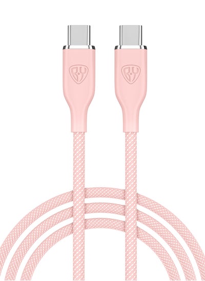 Buy USB C-USB C PD 65W Fast Charging Cable 1m, 5A, Type-C to Type-C Data Transfer Charging Cable in UAE