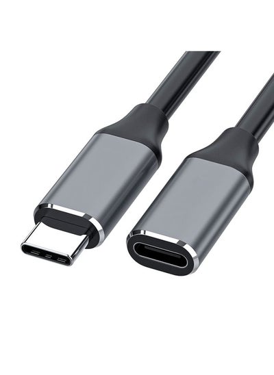 اشتري USB-C / Type-C Male to USB-C / Type-C Female Adapter Cable, Cable Length: 1m في السعودية