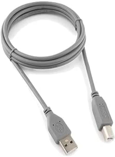 اشتري Keendex Printer Cable Usb 2.0 Type A Male To Type B Male, Grey, 5M, Kx 2770 في مصر