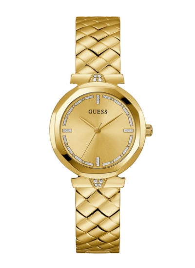 اشتري Rumour Women’s Analog Gold Tone Stainless Steel Watch GW0613L2 - 34mm - Gold في الامارات