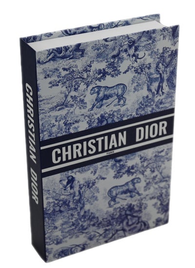 Buy Elegance Unveiled: Christian Dior Inspired Openable Faux Book Safe - Stylish Storage Solution for Your Treasures in UAE