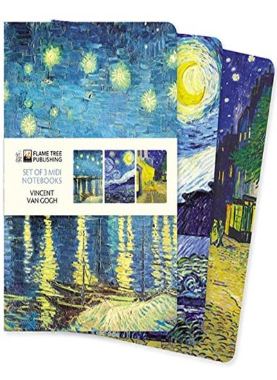 اشتري Vincent Van Gogh Midi Notebook Collection by Flame Tree Studio Paperback في الامارات