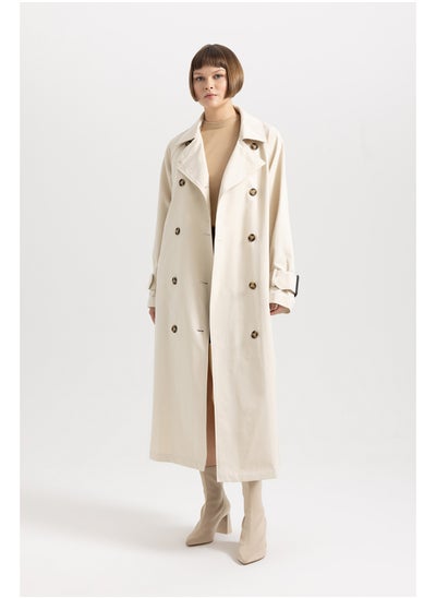 Buy Woman Regular Fit W/O Hoodie Trenchcoat in Egypt