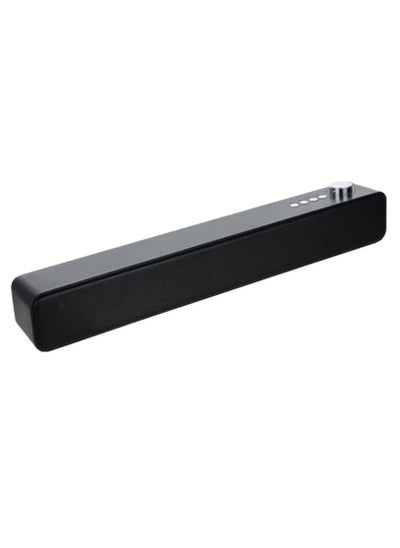 اشتري Portable Sound Bar Computer Speaker AUX Wired Speaker PC/TV Home Theater System 4D Stereo Surround في السعودية