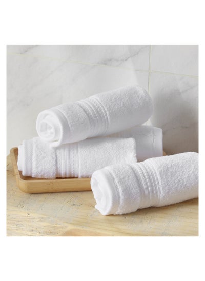 Buy Kensington 4-Piece Fingertip Towel Set 33x33cm. in Saudi Arabia