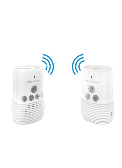 Buy Audio Baby Monitor with Noise Detection, Two-Way Talk, and Night Light in Saudi Arabia