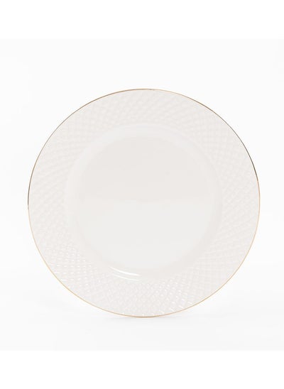 اشتري Alba Dinner Plate, White - 26.5cm في الامارات