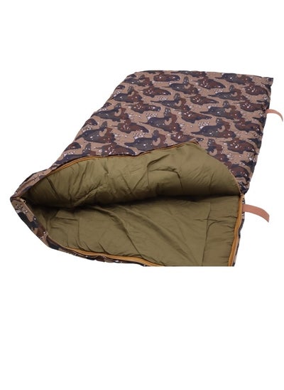 Buy Camping Sleeping Bag Waterproof Portable Lightweight Comforter and Mattress for Travel Hiking Mountaineering Outdoor 190*110cm in Saudi Arabia