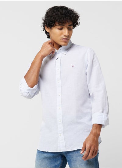 Buy Button Down Slim Fit Shirt in Saudi Arabia