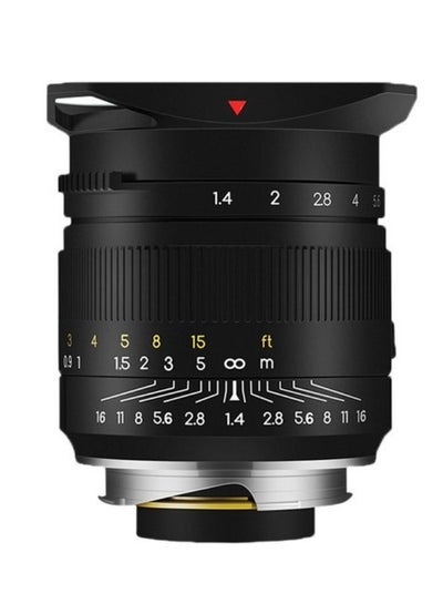 اشتري TTArtisan 35mm f/1.4 Lens for Leica M (Black) في الامارات