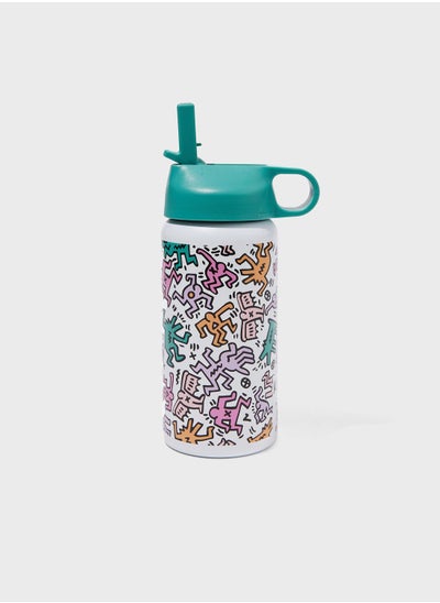 Buy Kids Keith Haring Metal Drink Bottle in UAE