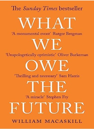 اشتري What We Owe The Future في الامارات