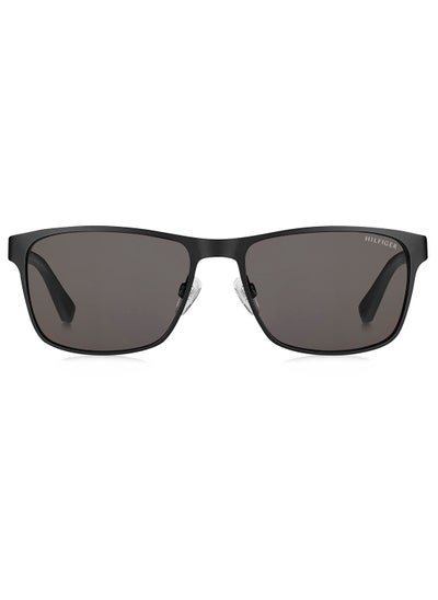 Buy Rectangular / Square  Sunglasses TH 1283/S BKBLWHGRY 57 in UAE