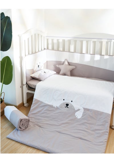 Buy Baby Crib Bedding Set, 6 Pieces in Saudi Arabia