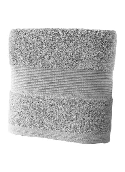 Buy Hotel Bath Towels 100% Egyptian Cotton Size 70 * 140cm 1pc (Light Grey) in Egypt