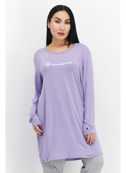 اشتري Women Sportswear Fit Long Sleeve Outdoor Sweatshirt, Purple في الامارات