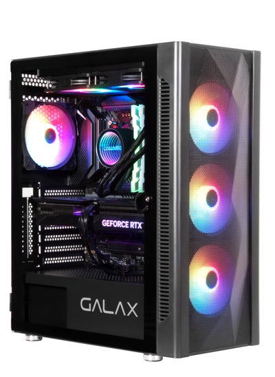 Buy Gaming PC, Intel Core i5-12400F, RTX 3060, 16GB RAM, 1TB SSD,Liquid Cooler 240mm, Window 11 Pro, Black Case in UAE