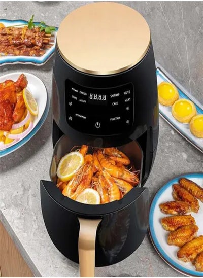 Buy Sliver Crest Multifunctional Digital Touch Air Fryer 2400W, Easy Air Fryer 6 L Large Capacity 360° Rapid Air Convection Technology Temperature Time Control Healthy Frying in UAE