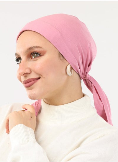 اشتري Padded Cotton Bonnet Pink For Women في مصر