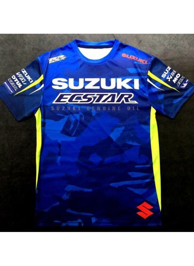 اشتري Casual Racing Shirt Sublimation Motorcycle Racing T Shirt Man Team Racing Shirt في الامارات