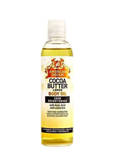 Buy AMERICAN DREAM BODY OIL - LEMON 200ML in UAE