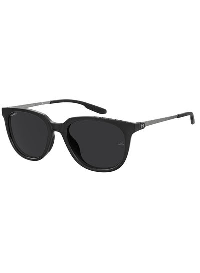 Buy Women Round Sunglasses UA CIRCUIT  BLACK 54 in Saudi Arabia