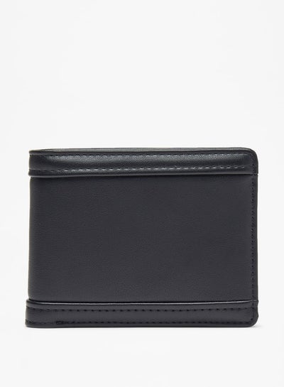 اشتري Men's Solid Bi-Fold Wallet في الامارات