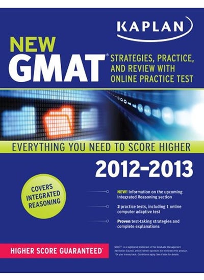 اشتري Kaplan New GMAT: Strategies, Practice, and Review (Kaplan Gmat) في الامارات