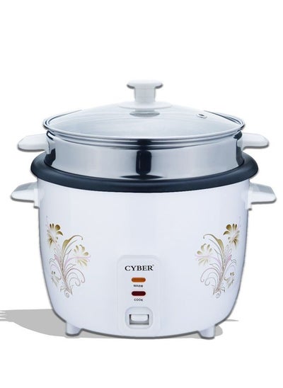 Buy Automatic Rice Cooker 3 in 1 Functions Non-Stick Inner Pot Stainless steel steamer Automatic Shut Off with OverheatProtection1.8L CYRC7318 in UAE