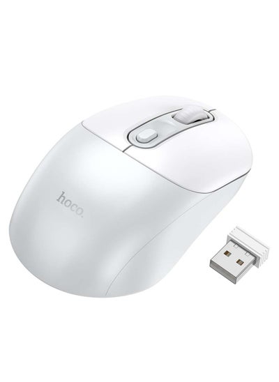 Buy Premium Business 2.4G Wireless Mouse White in UAE