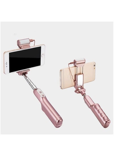 Buy Generic Bluetooth Monopod Selfie Stick Purple in Saudi Arabia