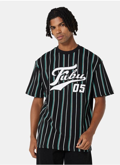 Buy Varsity Pinstripe T-Shirt in UAE