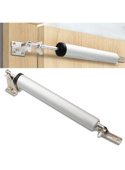 Buy Smooth Door Closer - Single Kit (Silver) - Standard-Duty Door Closer with Touch-Button Hold Open Feature & Smooth Closing Motion for (Medium & Lightweight) Storm, Screen Doors in Saudi Arabia